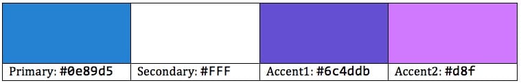 color swatches